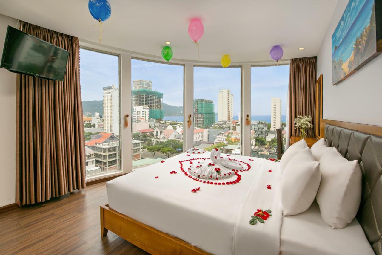 La Beach Hotel Da Nang Bagian luar foto